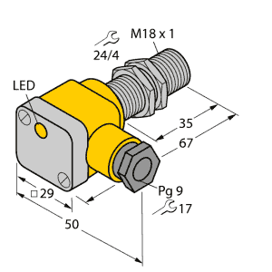 Cảm biến BI5-EG18SK-Y1X