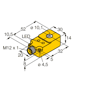 Cảm biến BI10R-Q14-AP6X2-H1141