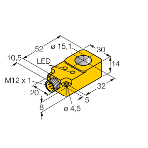 Cảm biến BI15R-Q14-AP6X2-H1141