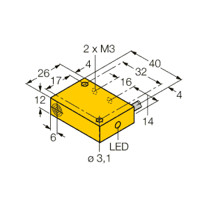Cảm biến NI4-Q12-AZ31X