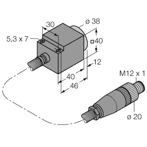 Cảm biến NI25-CQ40/S1102 10M