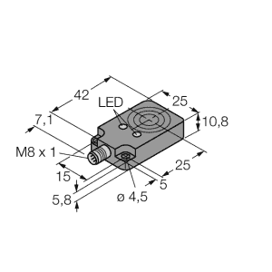 Cảm biến BI8U-Q10-AP6X2-V1131