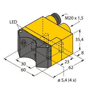 Cảm biến NI4-DSU35TC-2AD4X2