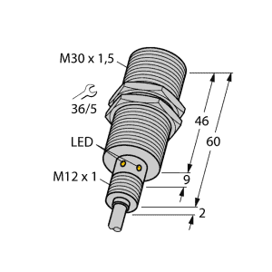 Cảm biến BI15U-EM30WD-AP6X