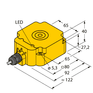 Cảm biến BI50-Q80-Y1X