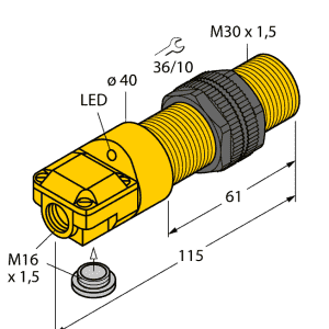 Cảm biến NI15-P30SR-AN6X