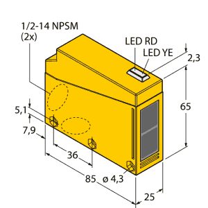 Cảm biến Q85BB62LP-T9-B