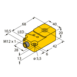 Cảm biến BI15-Q20-Y1X-H1141