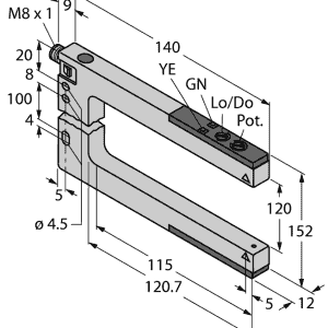 Cảm biến SLM120B6Q