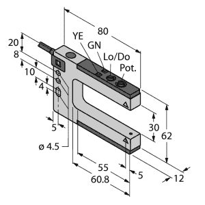 Cảm biến SLM30B6 W/30