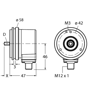 Encoder REI-10S12S-2B512-H1181