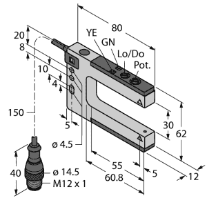 Cảm biến SLM30B6QPMA