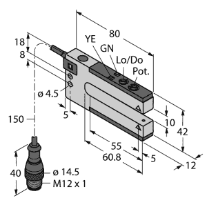 Cảm biến SLM10B6QPMA