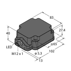 Cảm biến NI75U-Q80WD-VP6X2-H1141