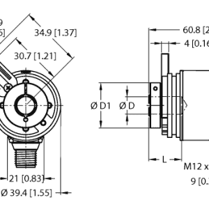 Encoder REM-102B10T-9F32B-H1151